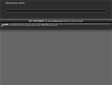 Tablet Screenshot of linecare.com